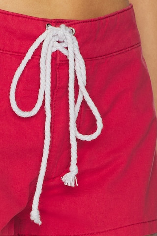 Sundown Short in Crimson | Revolve Clothing (Global)