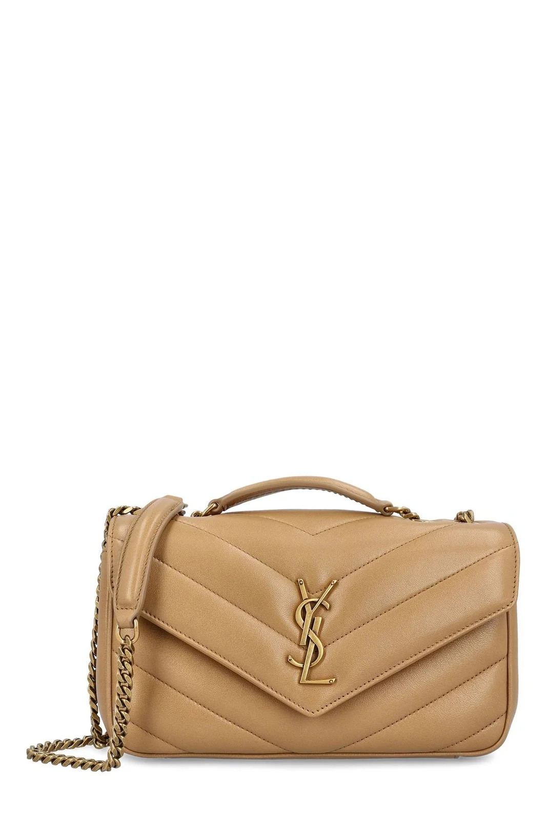 Saint Laurent Loulou Matelassé Small Shoulder Bag | Cettire Global
