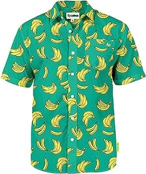Men's Bright Hawaiian Shirt for Spring Break and Summer - Funny Aloha Shirt for Guys | Amazon (US)