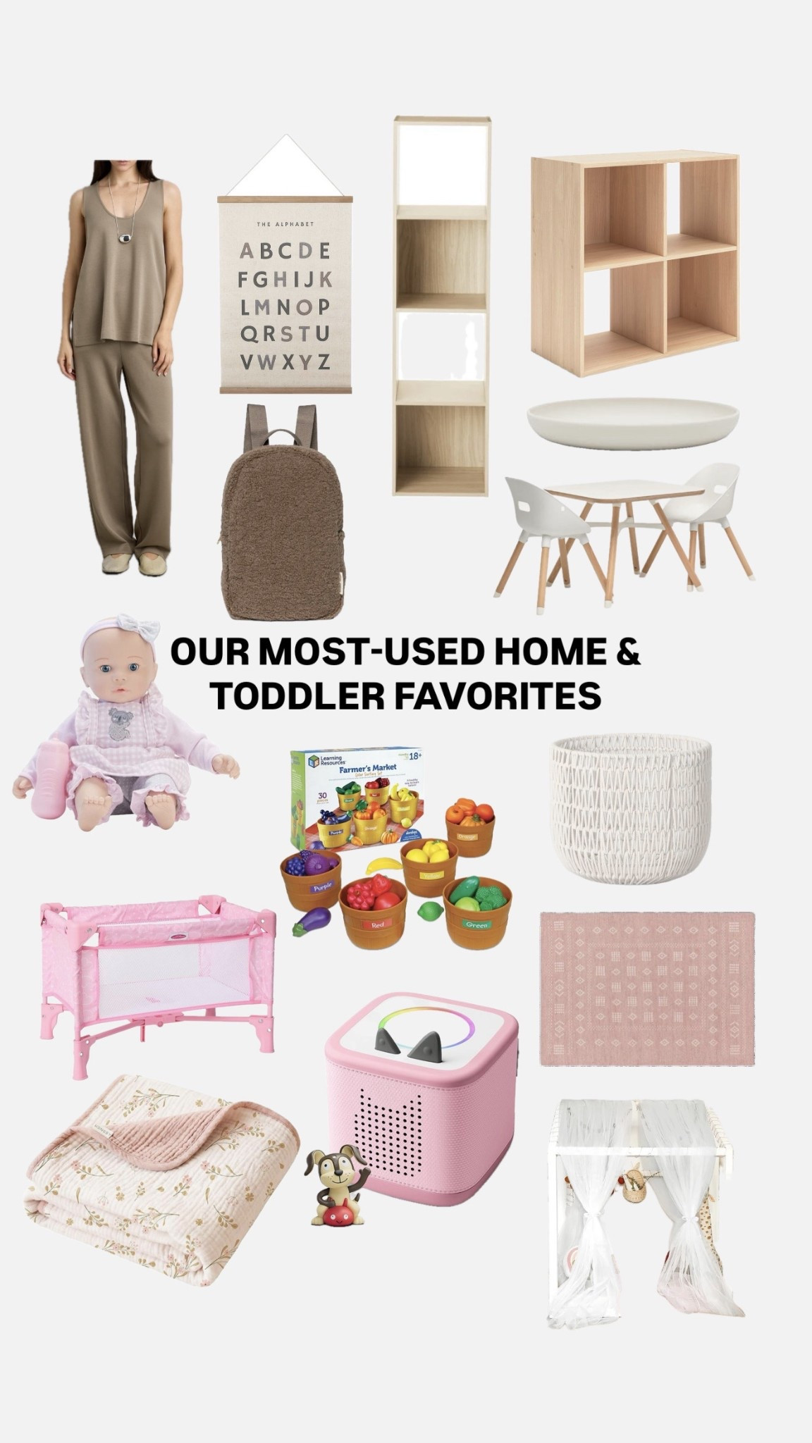 some favorites and most used items as a mom of 2 and toddler! #toddlerfavorites #toddlerfaves #toddlerfinds #momof2 #motherhood #momlife 

#LTKHome #LTKKids #LTKmomlife
