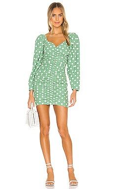 Lovers + Friends Kass Mini Dress in Spring Green from Revolve.com | Revolve Clothing (Global)