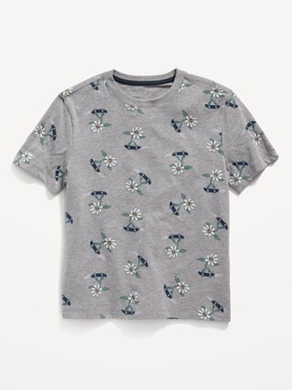 Softest Printed Crew-Neck T-Shirt for Boys | Old Navy (US)