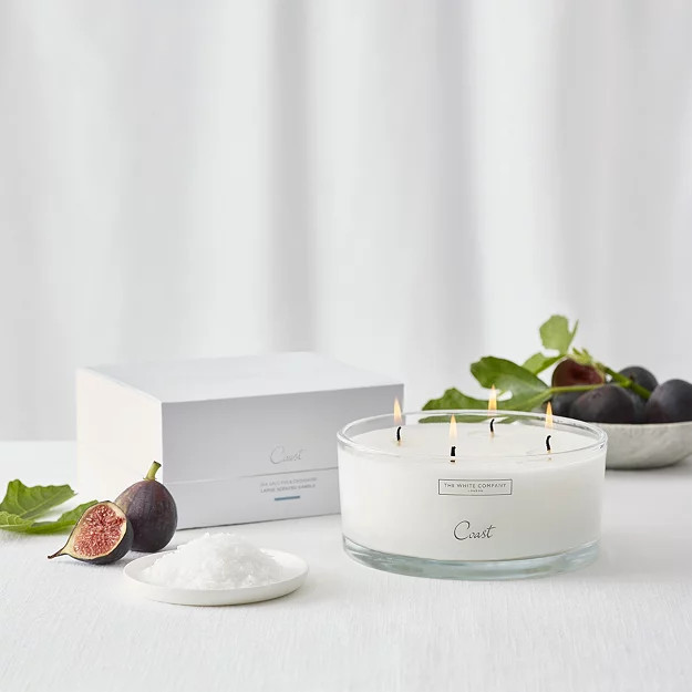 Coast Large Candle | The White Company UK & ROW