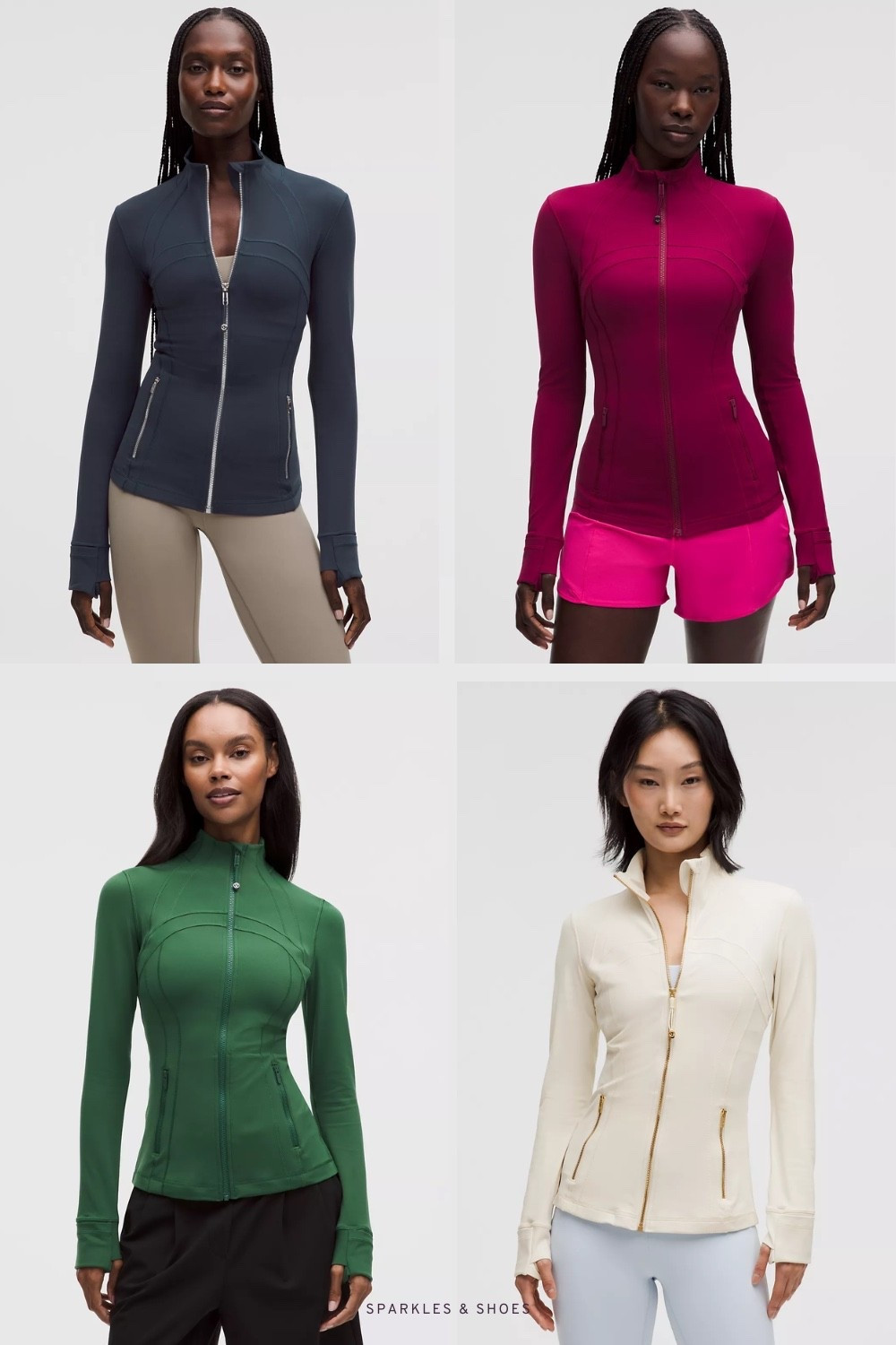 The Define Jacket Nulu from Lululemon - obsessed doesn’t even begin to cover it. These are the top four colors (retail $128 USD) but if you have the Amex Platnium card it could be yours for a fraction of that!

#LTKActive #LTKfitnessgoals