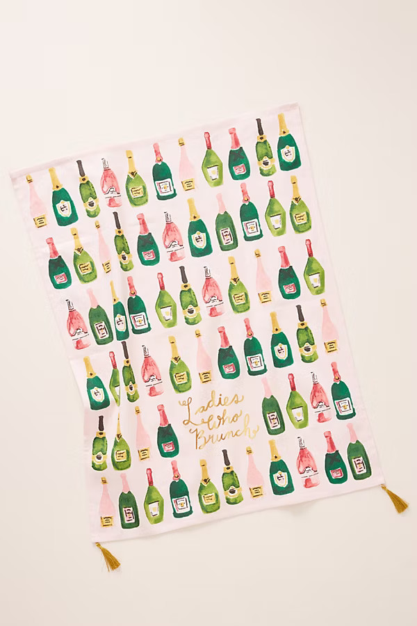 Ladies Who Brunch Dish Towel | Anthropologie (US)