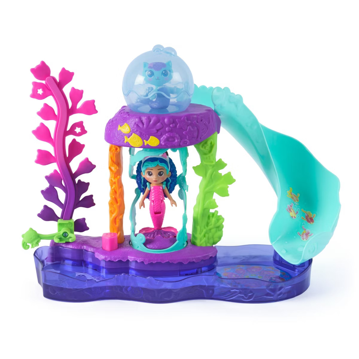 Gabby's Dollhouse: The Movie, MerCat's Colorful Kitty Aquarium Playset with Figures & Accessories | Target