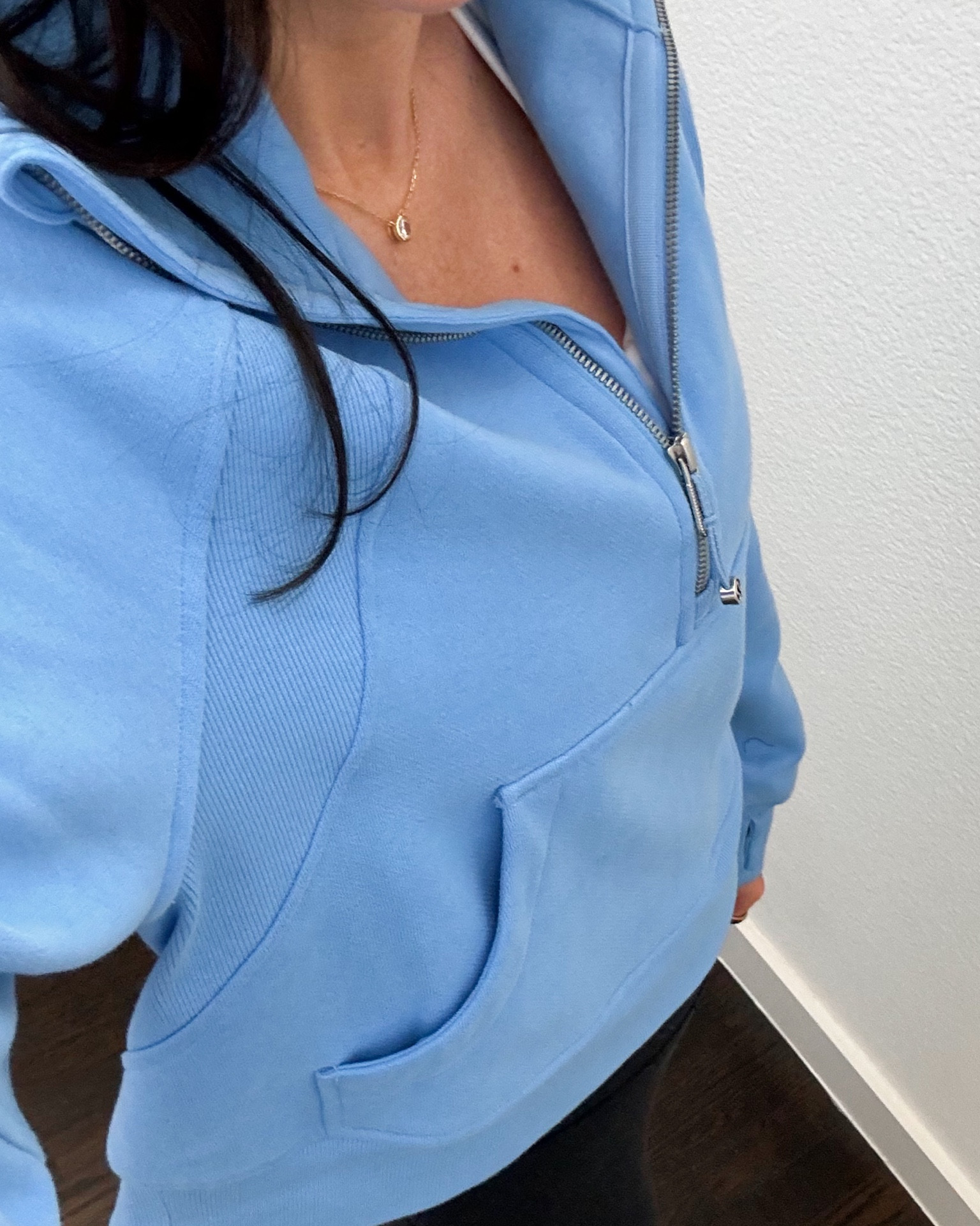 Aero blue is my fav Lululemon color of 2024 so far! Just saw the full zip version of this scuba is currently on sale. It will sell out fast!

#LTKfindsunder100 #LTKsalealert #LTKfitness