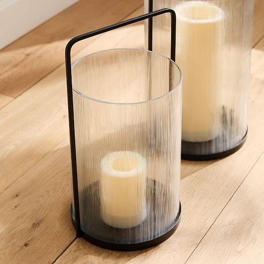 Thin Metal Lanterns | West Elm (US)
