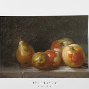 Fruit Still Life  Apple Painting  Fruit Prints  Canvas | Etsy Canada | Etsy (CAD)