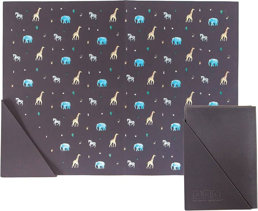 Austin Baby Co Silicone Placemat – Stain Resistant Portable Place Mats – Food Grade Silicone,... | Amazon (US)