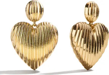 Heart of Gold Statement Earrings | Nordstrom