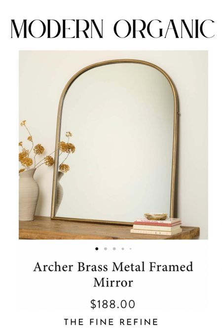 Magnolia Style, this organic arched mirror is such a good deal for the size and quality!

#LTKMostLoved #LTKSeasonal #LTKhome