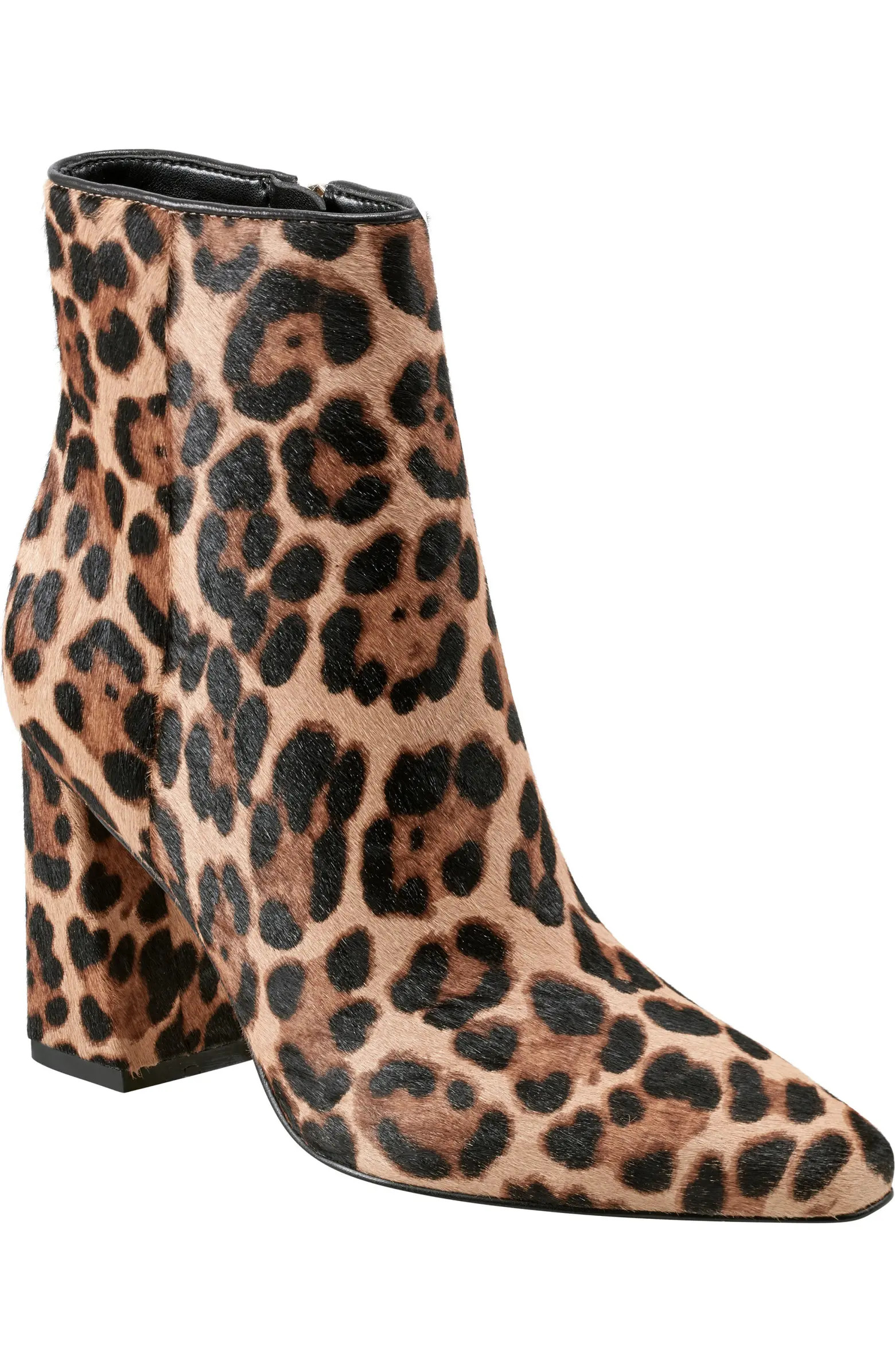 Marc Fisher LTD Yanaraly Genuine Calf Hair Bootie (Women) | Nordstrom | Nordstrom