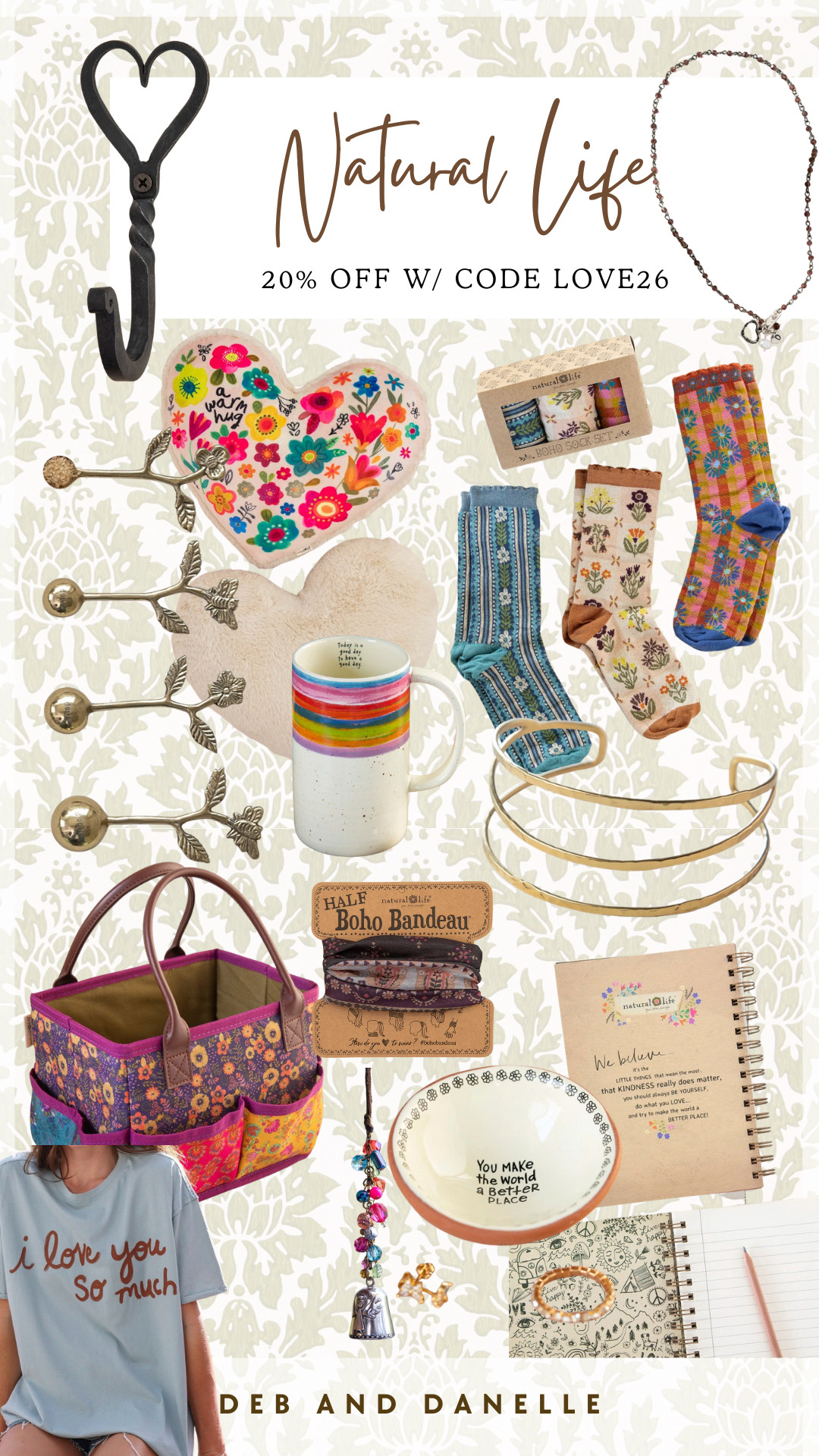 Save on these adorable hobo-style Valentine's Day items from Natural Life.  

 #LTKValentine #LTKSeasonal #LTKSaleAlert