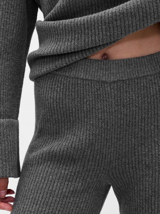 CashSoft Shaker-Stitch Sweater Pants | Gap (CA)