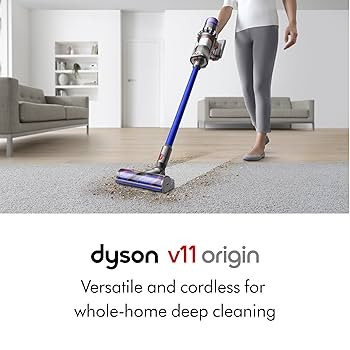 Dyson V11 Origin Cordless Vacuum, 185AW, 3 Power Modes, Up to 60 Minutes,² Deep Cleans Hard Floo... | Amazon (US)