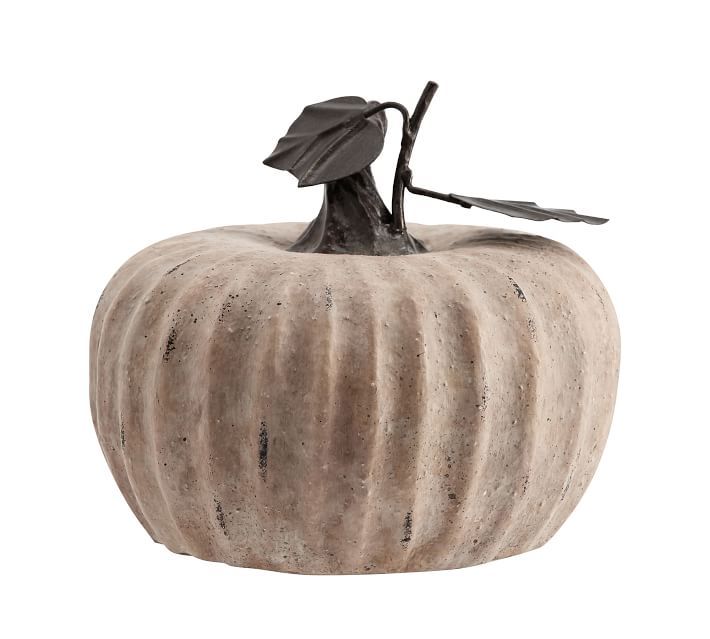 Weathered Stone Pumpkins | Pottery Barn (US)