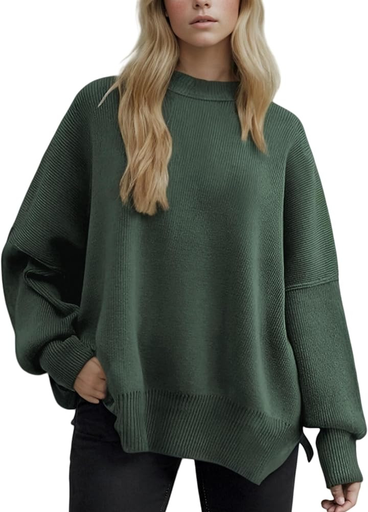 Simier Fariry Women Oversized Slouchy Sweater Pullover Fall Winter Comfy Urban Business Casual Lo... | Amazon (US)
