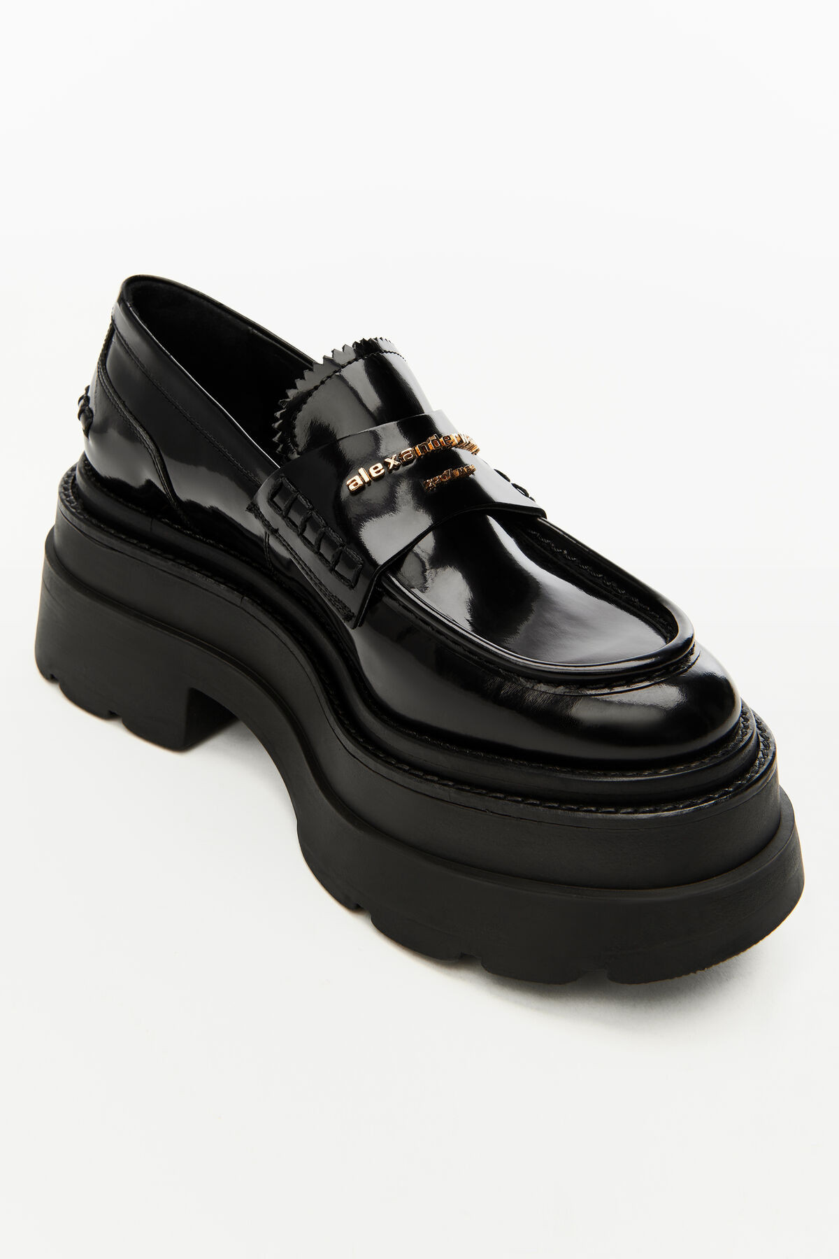 CARTER PLATFORM LOAFER IN LEATHER | Alexander Wang APAC
