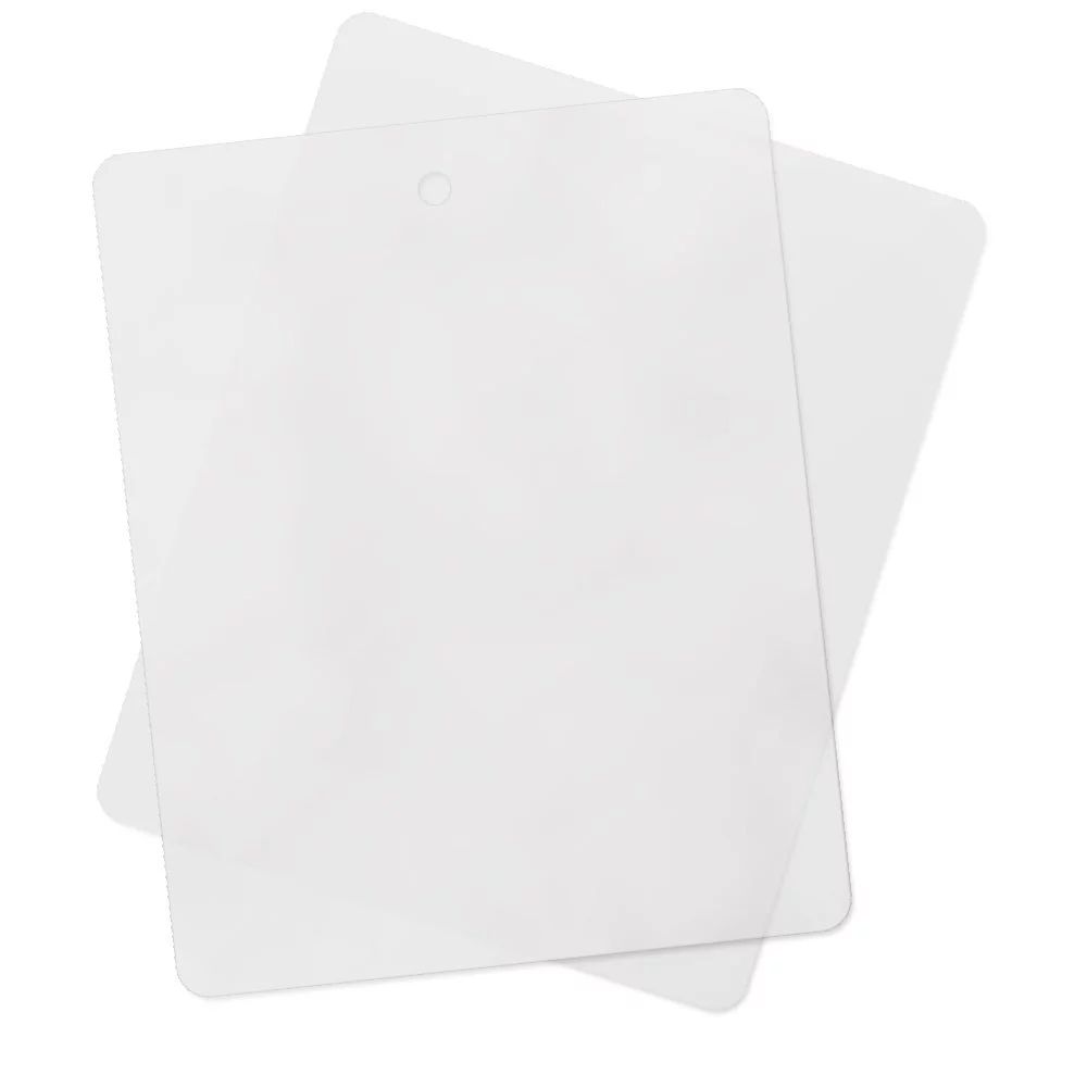 Multi-Pack Thin Clear Flexible Plastic Cutting Board Mat 12" x 15" (10 Pieces) | Walmart (US)
