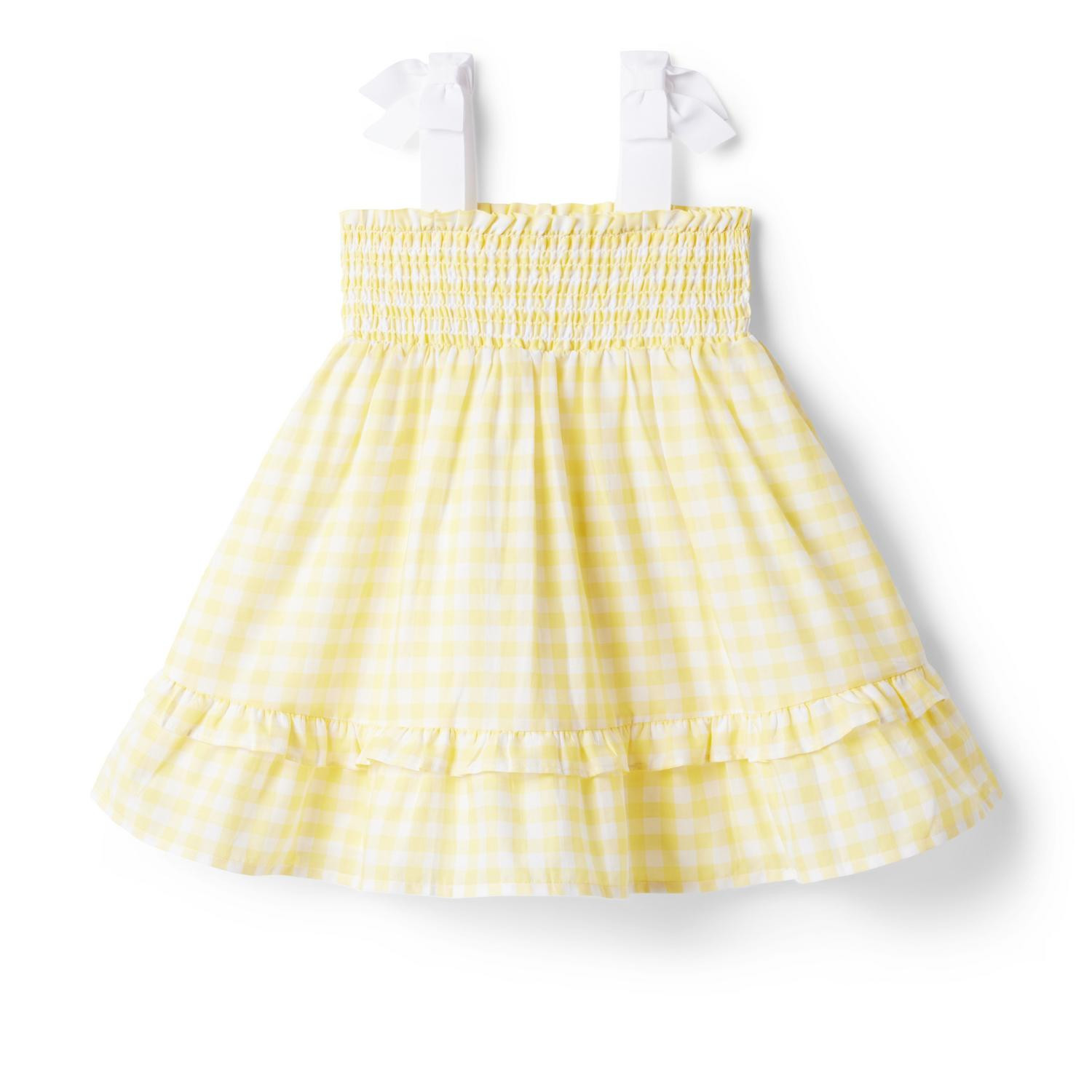 The Gingham Smocked Sundress | Janie and Jack