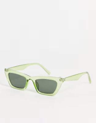 Topshop slim plastic cateye sunglasses | ASOS (Global)