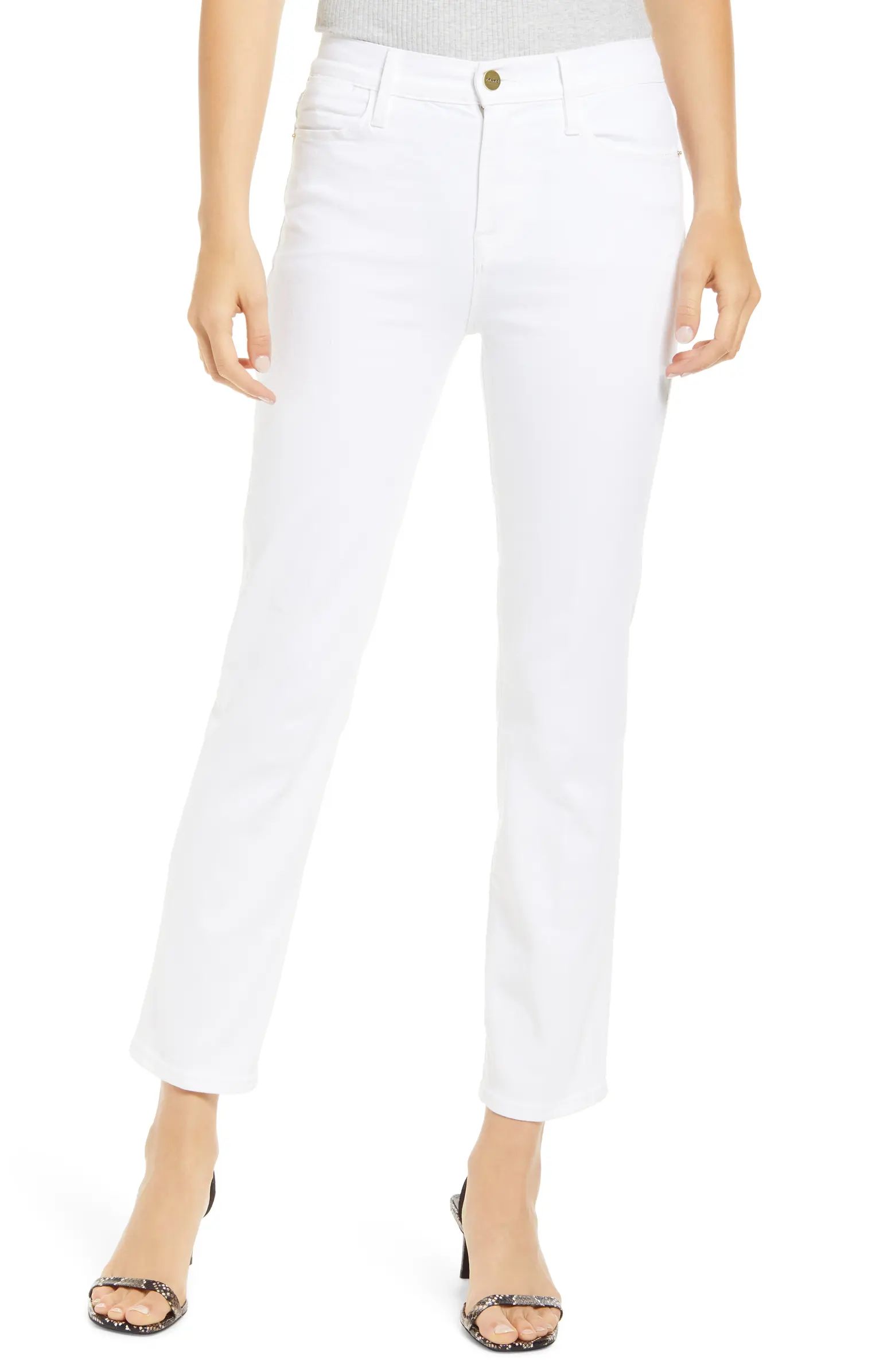Le High Ankle Straight Leg Jeans | Nordstrom