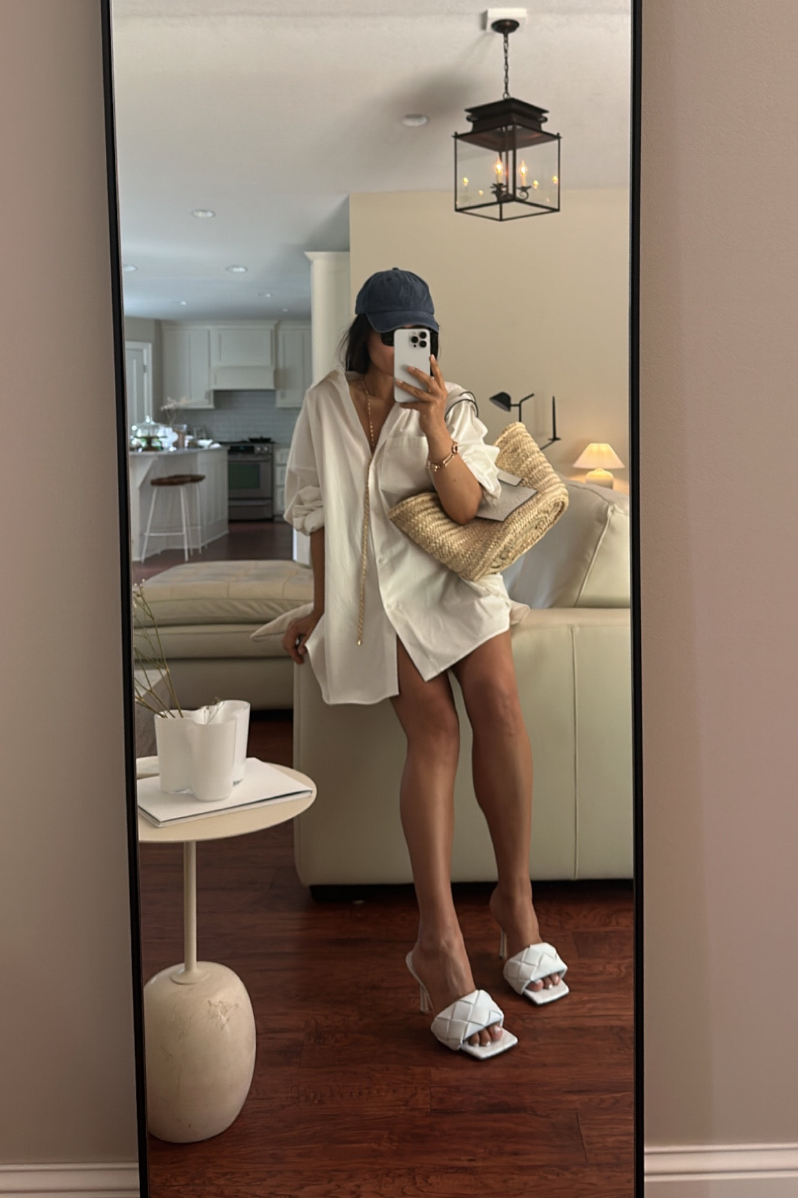 Summer uniform 🤍
Top: Bazilika (one-size) oversized button up. Linked a similar piece 🤍
#oversized 

#LTKstyletip #LTKxNSale #LTKshoecrush