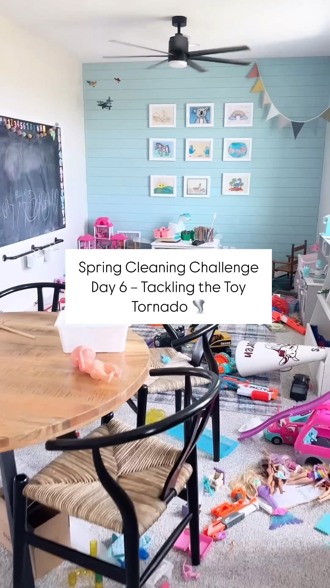 Playroom = officially back in order... for now. Day 6 of my Spring Cleaning Challenge is DONE!

This space always feels like the hardest to keep clean, but we made it through (without stepping on any Legos-small win 🙌 ).



#LTKWatchNow #LTKHome #LTKKids