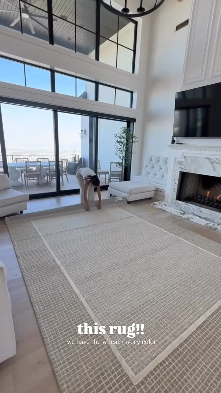 My neutral living room rug is on SALE!! 

@Wayfair 
Area rug, neutral rug, living room decor, neutral living room 

#LTKspring #LTKSaleAlert #LTKHome