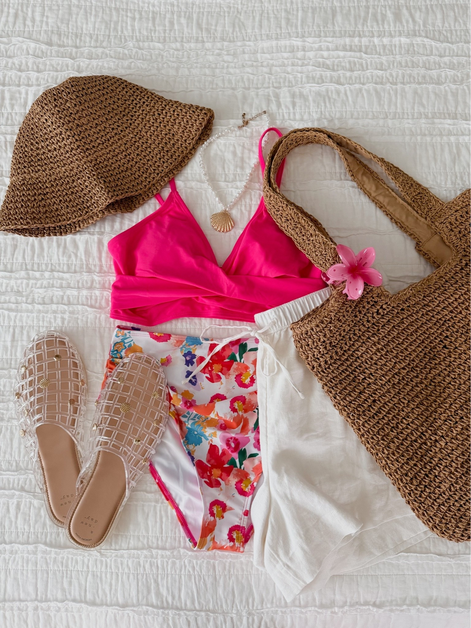 Comfortable two piece mom friendly! Size up if between - I did a medium! Tts for me. 

Beach outfit 
Vacation outfit 
Summer outfit
Swimsuit 
Bikini 
Amazon outfit

#LTKootd #LTKSwim #LTKTravel
