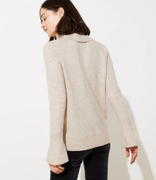 Flare Sleeve Sweater | LOFT | LOFT