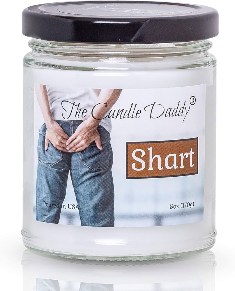 Shart - Terrible Near Turd Scented Melt- Maximum Scent - Funny 6 oz Jar Candle- 40 Hour Burn time... | Amazon (US)