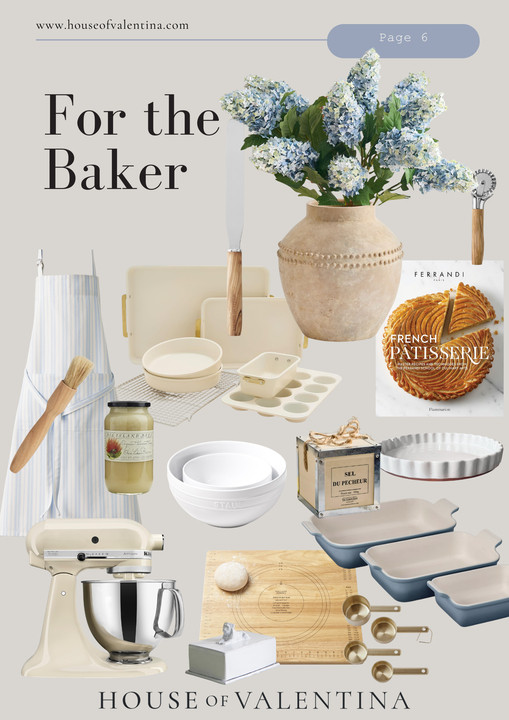 This one just makes me want to spend the entire day in the kitchen. It feels soft, classic, and so thoughtfully curated with everything you need to bake and actually enjoy the process. I love how the neutral tones and beautiful tools make it feel calm and elevated, not cluttered or overwhelming.

It’s the kind of setup that turns baking into a whole experience, not just something you check off a list. Slow mornings, music on, something in the oven, and a space that feels as good as what you’re making. I love it!!  

 #LTKMothersDay #LTKselfcare #LTKHome