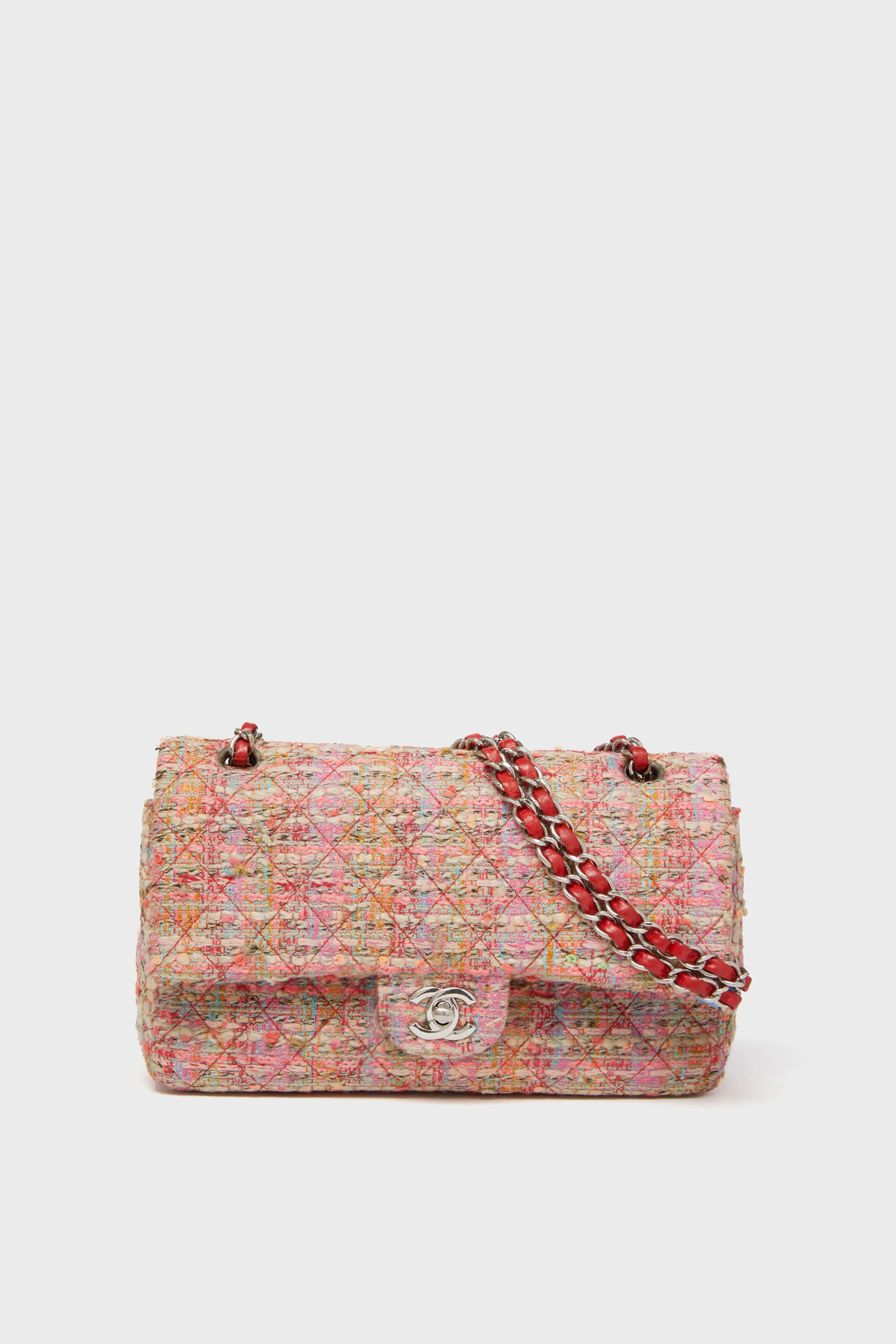 CHANEL Multicolor Tweed Medium Classic Bag | Tuckernuck (US)