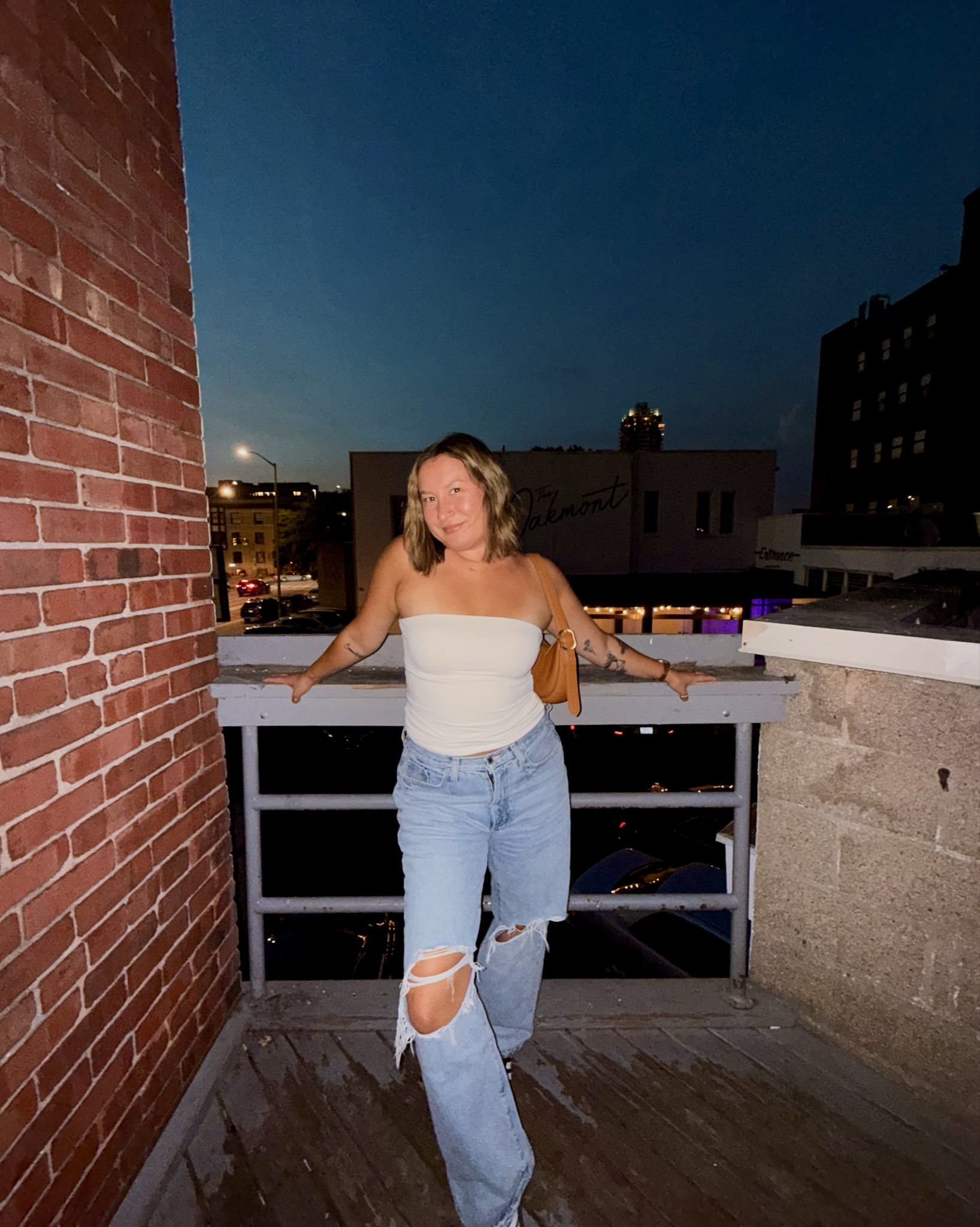 Girls night outfit🥂

Wearing a medium in the top & size 6 jean

#LTKMidsize #LTKFindsUnder50 #LTKFindsUnder100