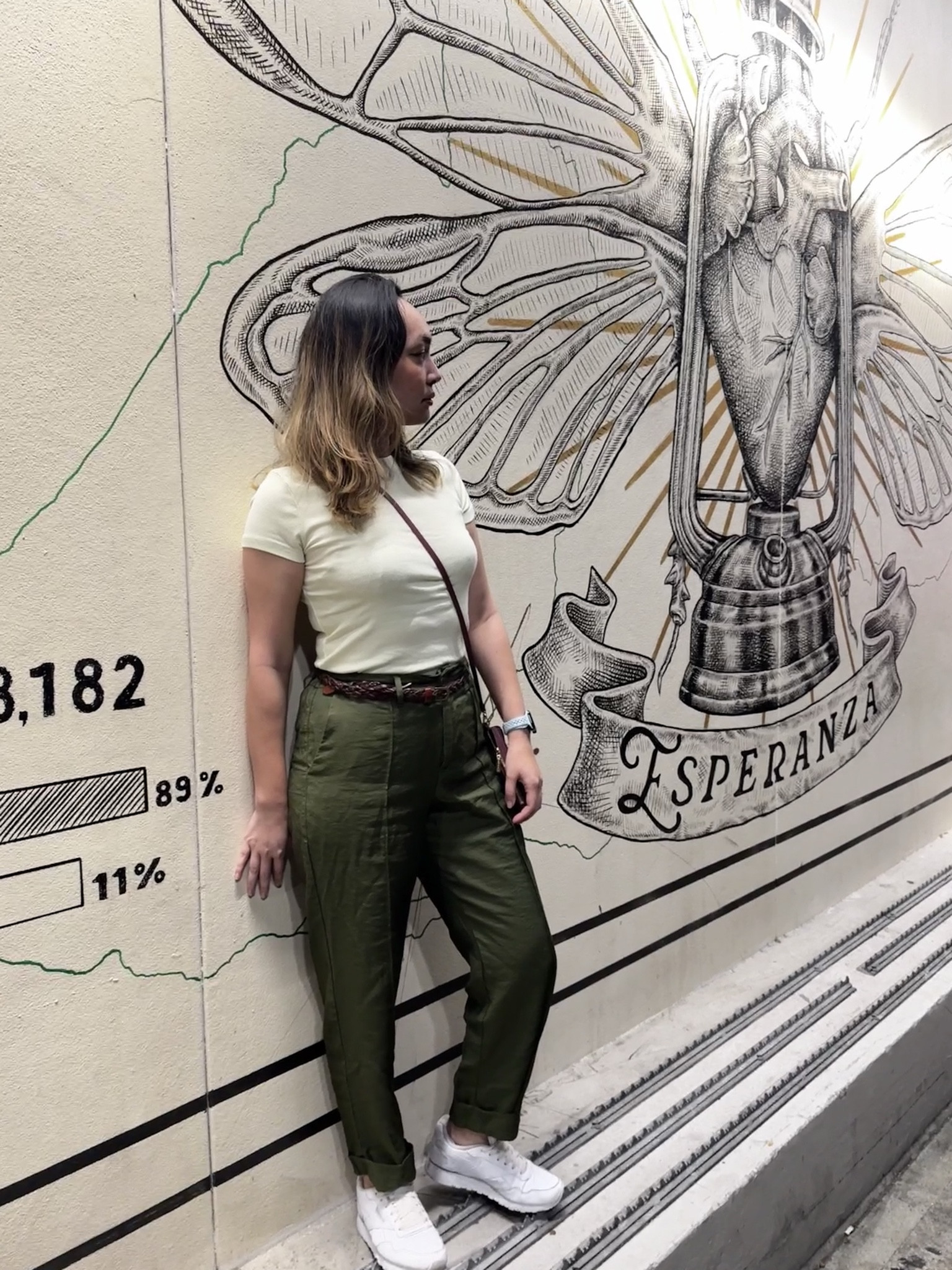 Stylish finds without breaking the bank or comfort. This cute olive green trouser is currently on sale at Target and just in time for St. Patrick’s day! Here I’ve paired it with my comfy white Reeboks and a light yellow ribbed tee. 

#LTKstyletip #LTKSpringSale #LTKfindsunder50