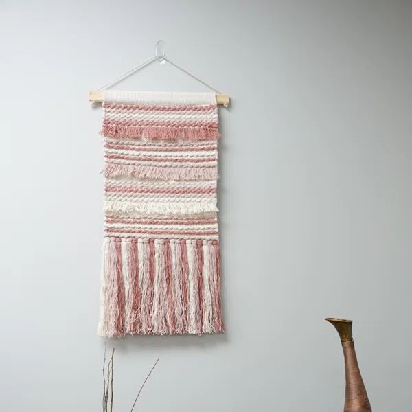Macrame Wall Hanging with Hanging Accessories Included | Wayfair North America