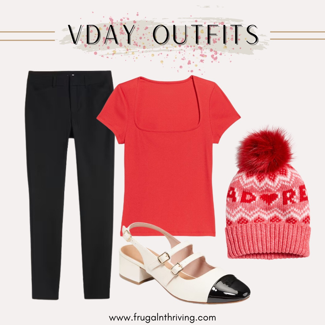 Pixie pants and a short sleeve tee get the winter treatment with an adorable pompom beanie–perfect for a “didn’t feel like washing my hair” Valentine’s Day.

#LTKSaleAlert #LTKSeasonal #LTKStyleTip