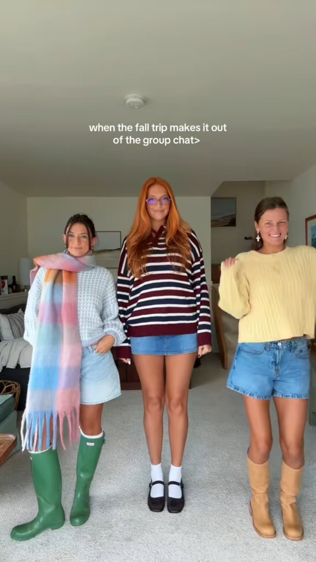 It’s SO pretty here 😭🍁🫶🏼 @nataliezacek @han 🍌🌸🫧 our fits are @greybandit code: GRETA 