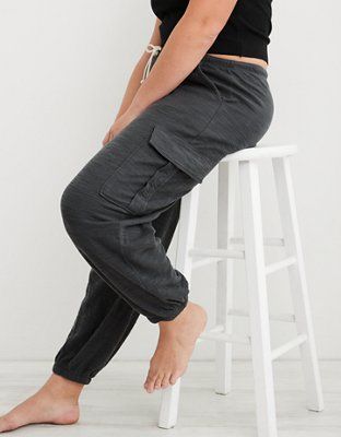 Aerie Baggy Light Weight Cargo Jogger | Aerie