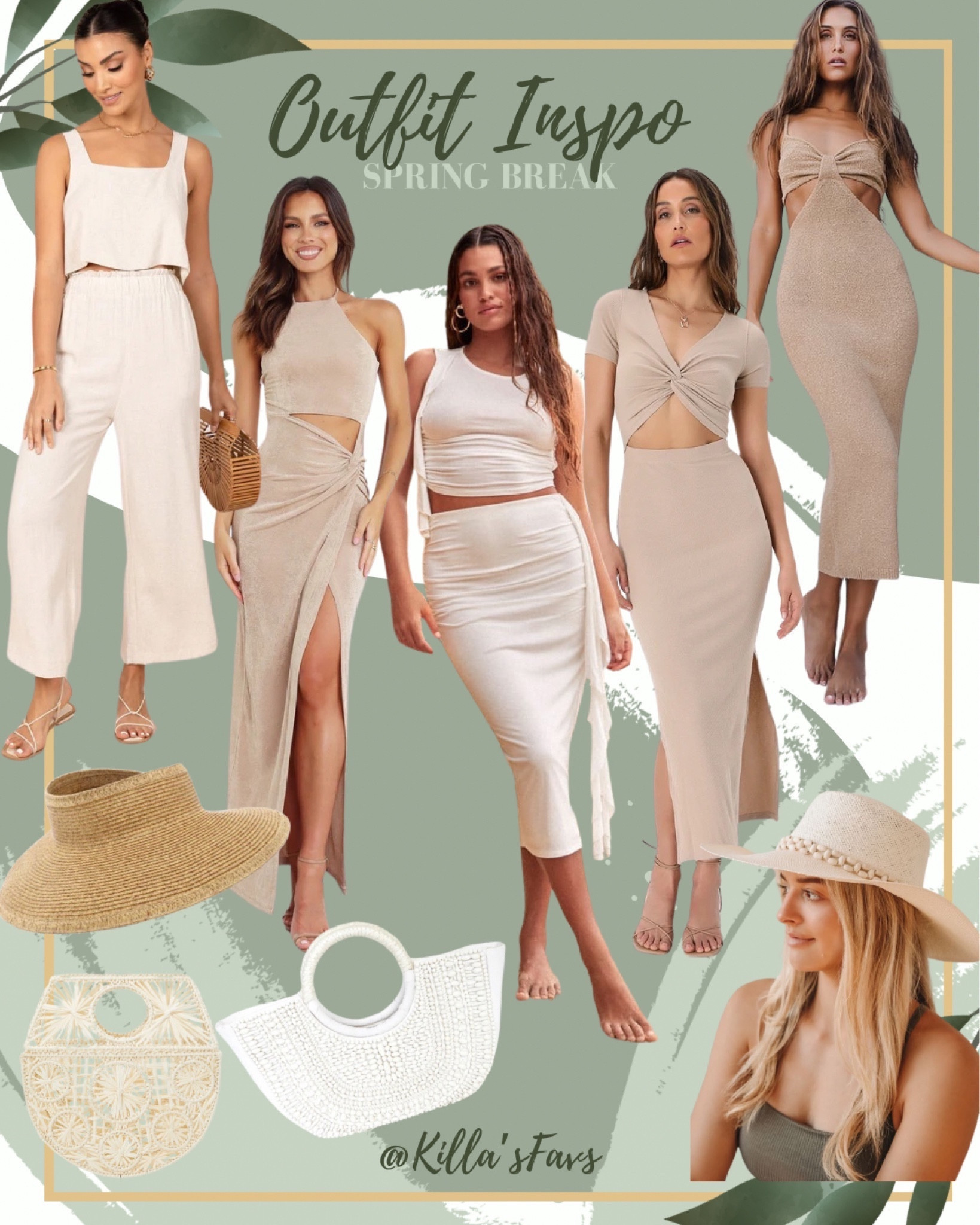 What’s your spring break vibe?? Are you going to be rocking the neutrals or slaying in some color✨

Check out these neutral looks for spring break or resort vacations☀️

minimal style, outfit ideas, casual outfit, neutral outfit, effortless chic, fashion inspiration, inspo, vacation outfit, casual fashion, resort casual

#asthticsoutfits, #outfitinspiration, #outfitinspo, #springbreak, #grwm, #pinterestoutfit, #pintrestasthletic, #casualoutfitideas, #effortlesschic, #resortstyle #vacationoutfits

#LTKstyletip #LTKitbag #LTKtravel