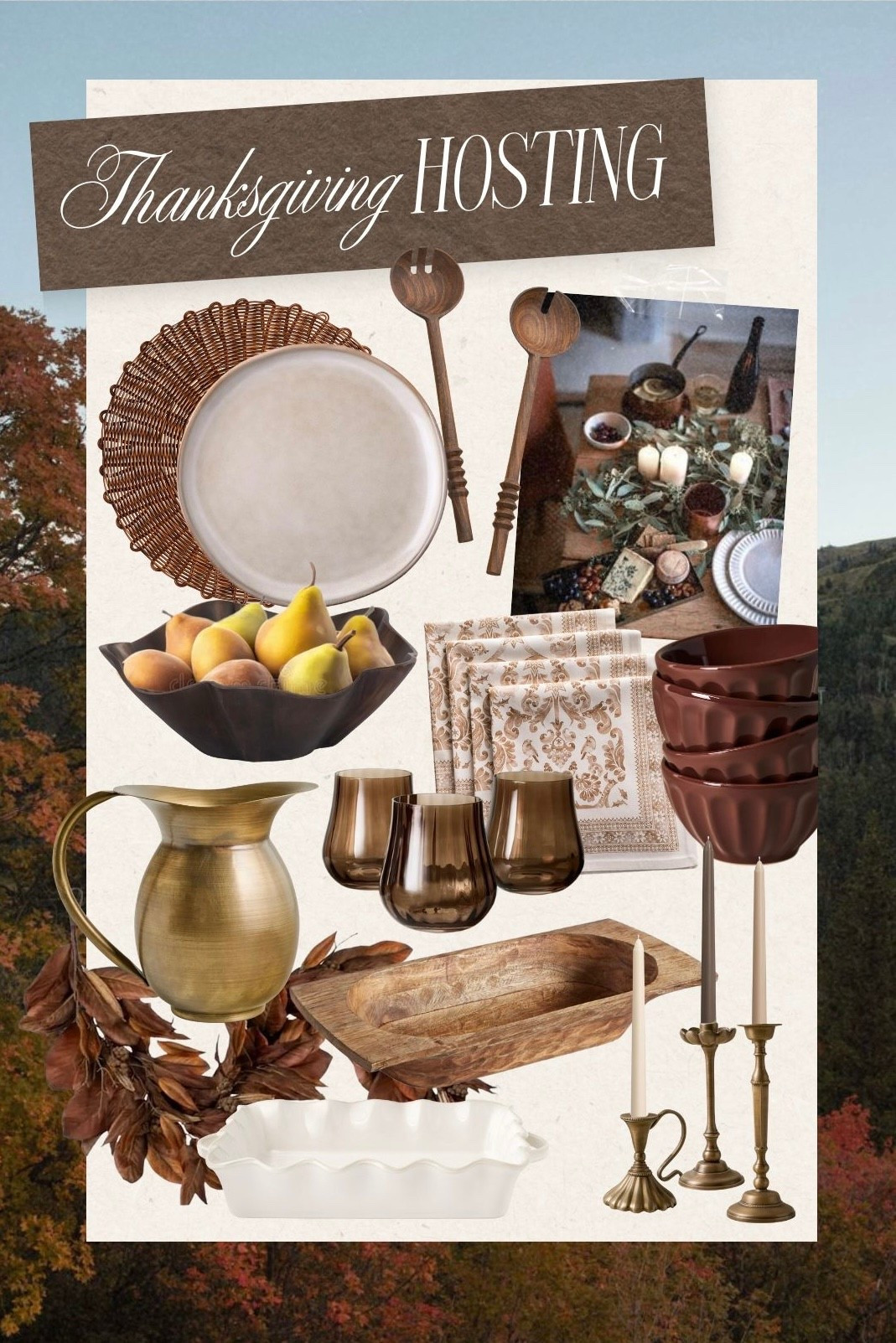 Thanksgiving Tablescape | holiday hosting, Thanksgiving table, Thanksgiving decor, fall tablescape, fall hosting essentials, Thanksgiving dinner, fall serveware, Thanksgiving serveware, Thanksgiving table setting

#LTKHoliday #LTKSeasonal #LTKHome
