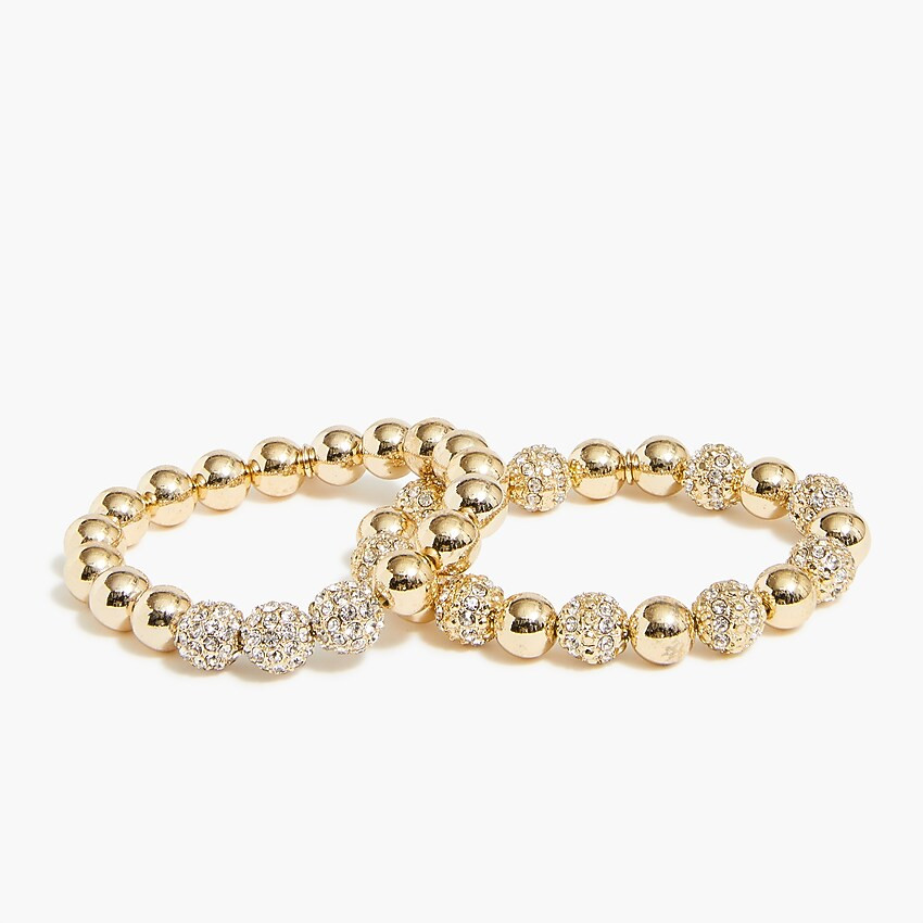 Pavé bracelet set | J.Crew Factory