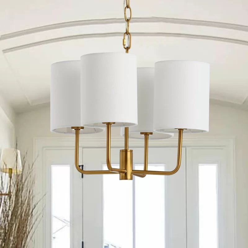 Carmack 4 - Light Shaded Classic / Traditional Chandelier | Wayfair North America