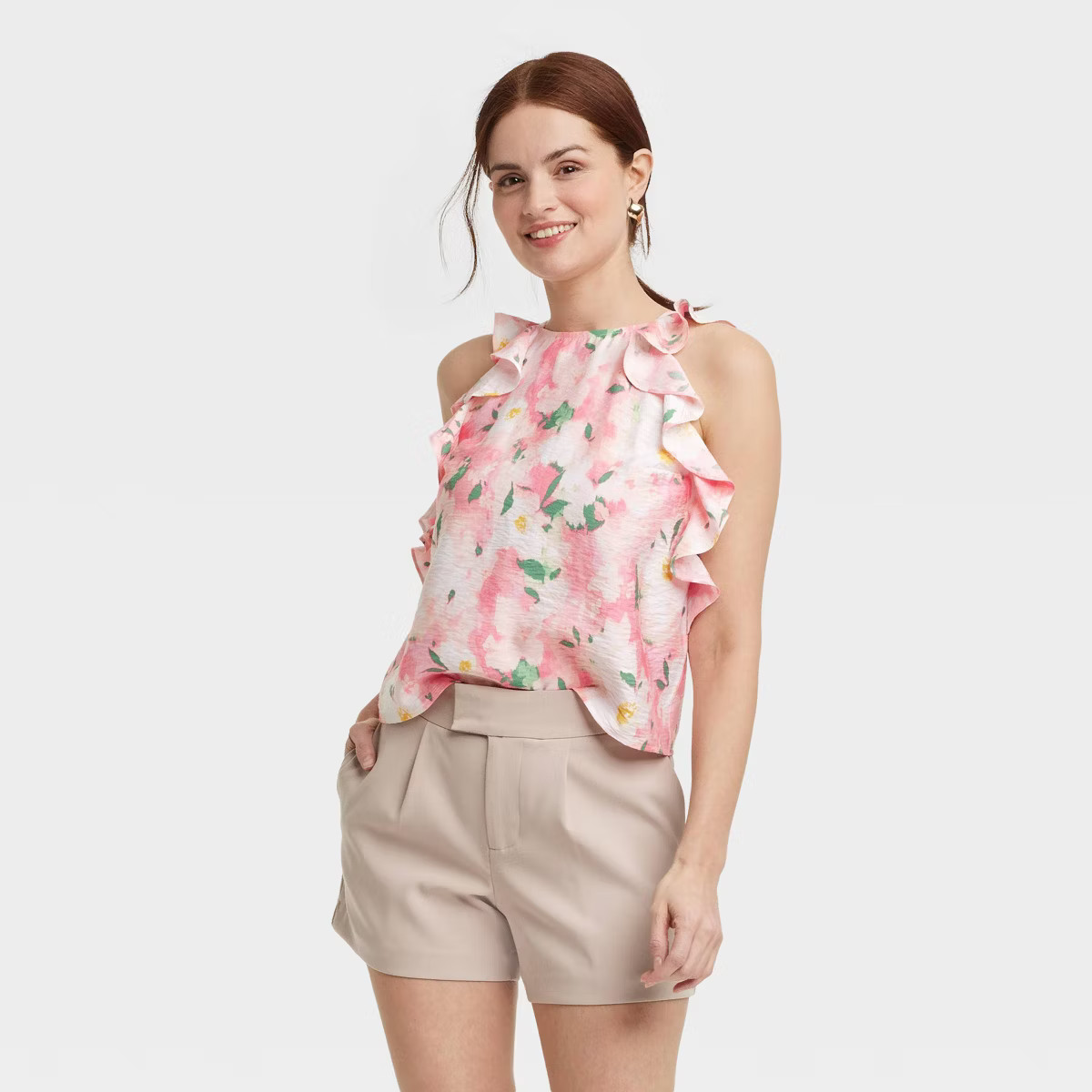 Women's Ruffle Tank Top - A New Day™ | Target