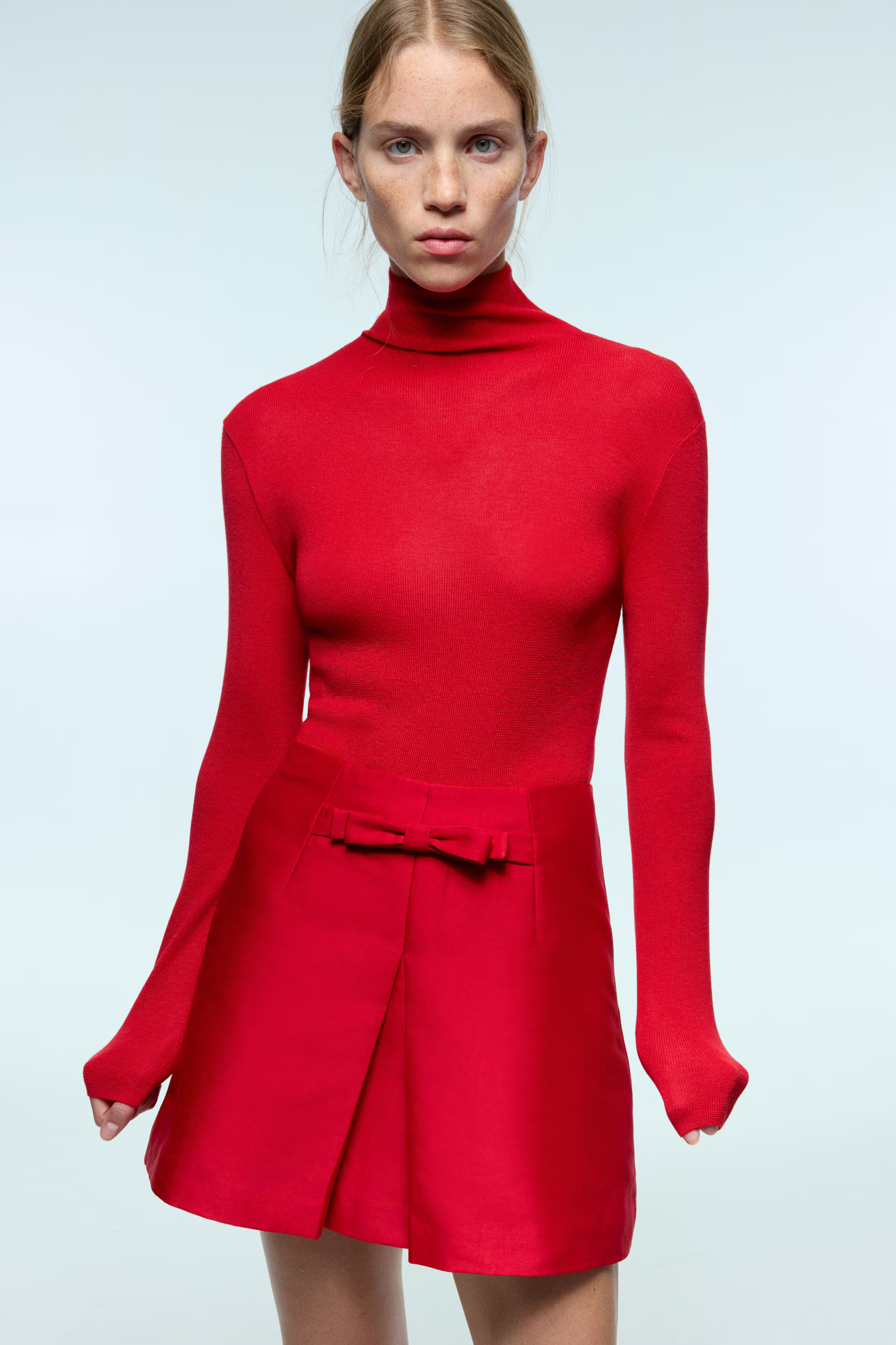 Bow-Front Mini Skirt | H&M (US + CA)