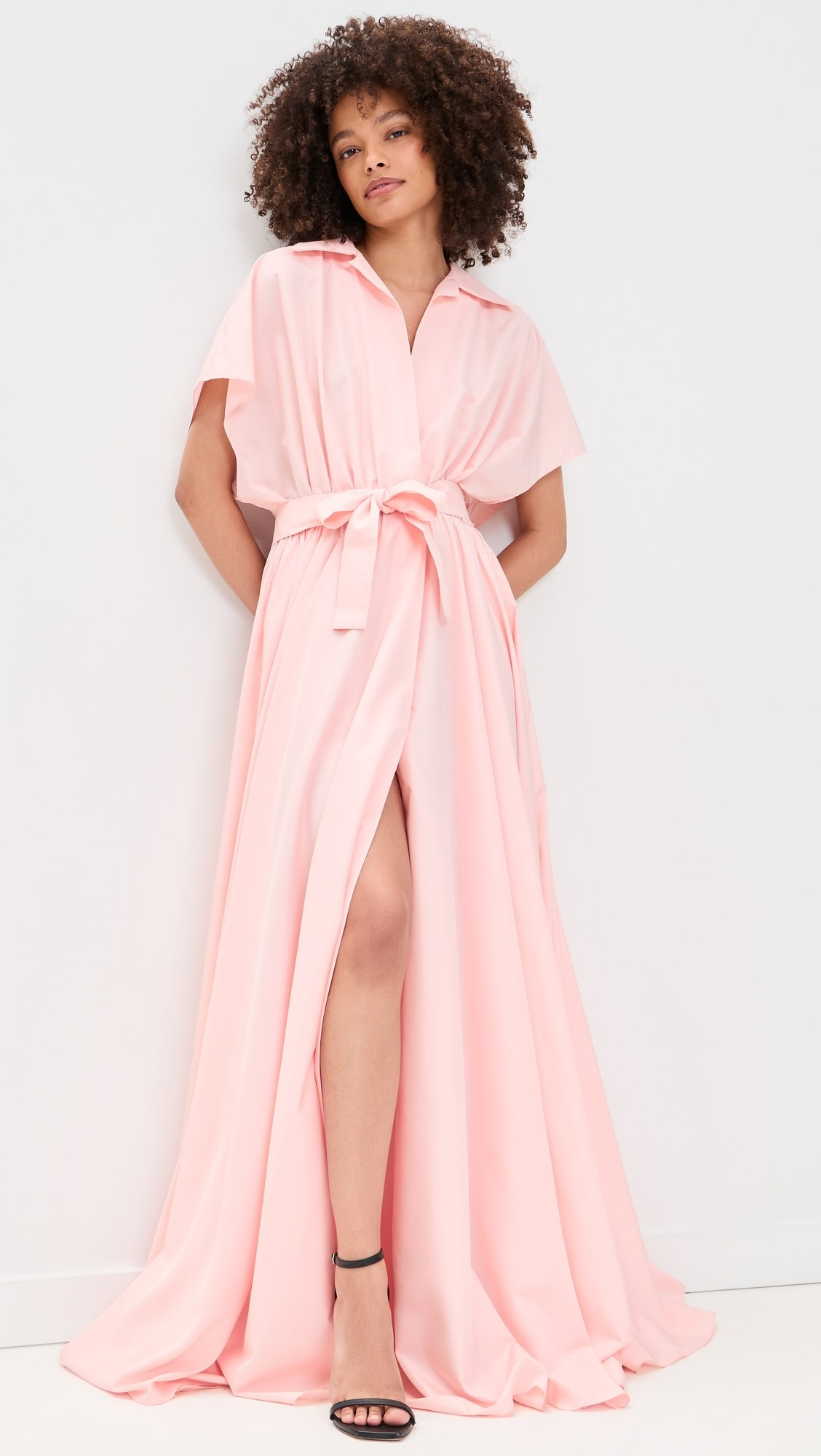 Belted Flared Shirt Dress | Shopbop