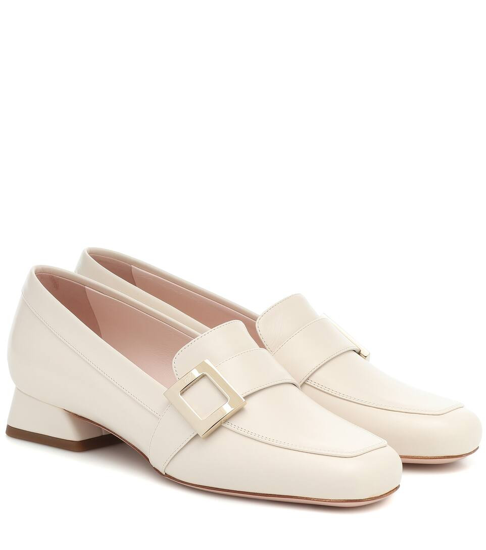 Belle Vivier leather loafer pumps | Mytheresa (US/CA)