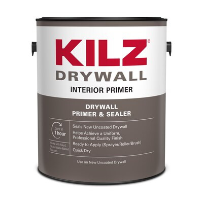KILZ  Drywall primer Interior Drywall Water-Based Wall and Ceiling Primer (Gallon) | Lowe's